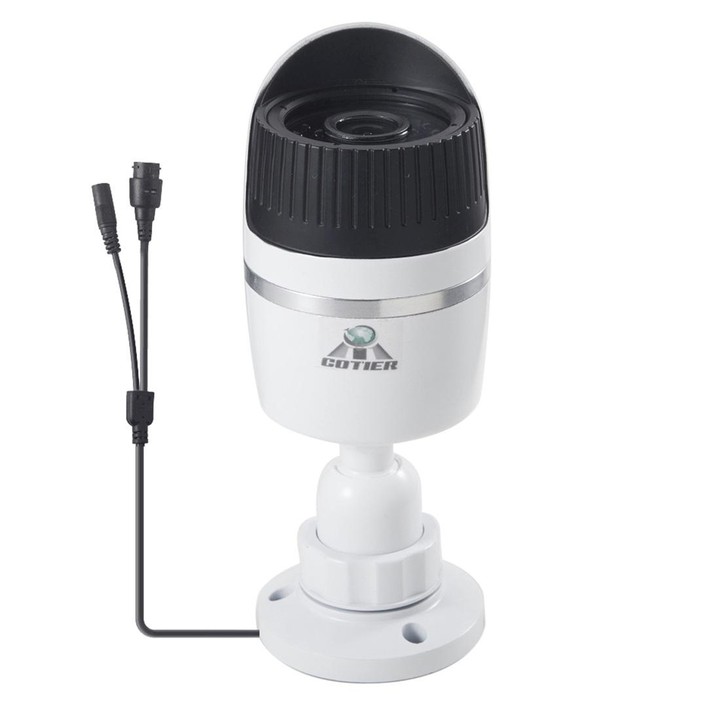 H.264 Wired Infrared Waterproof / Vandalproof IP Camera, 1 / 3 inch 4mm 1.3 Mega Pixels Fixed Lens, Motion Detection / Privacy M