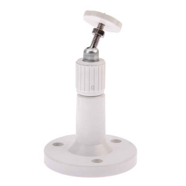 ABS Wall Mount Stand Bracket For Security Camera for Outdoor / Indoor Use, Size: 12.5cm x 8cm(White)