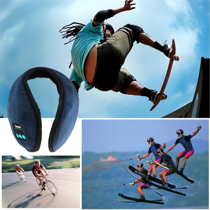 My-Call Bluetooth V3.0 Headset Warm Winter Earmuff for iPhone 6s & 6s Plus, iPhone 6 & 6 Plus/ iPhone 5 & 5S / iPhone 4 & 4S and