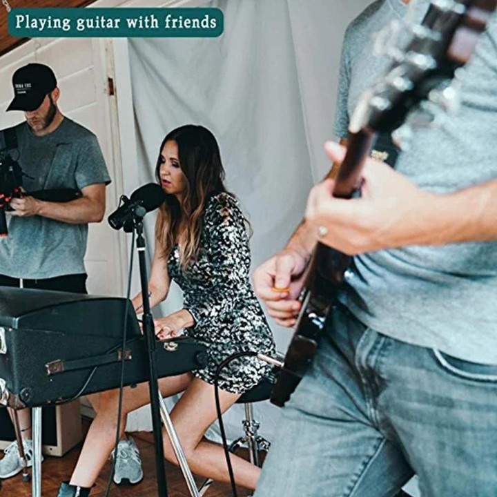 USB PC Guitar Bass Link Recording Audio Adapter Cable