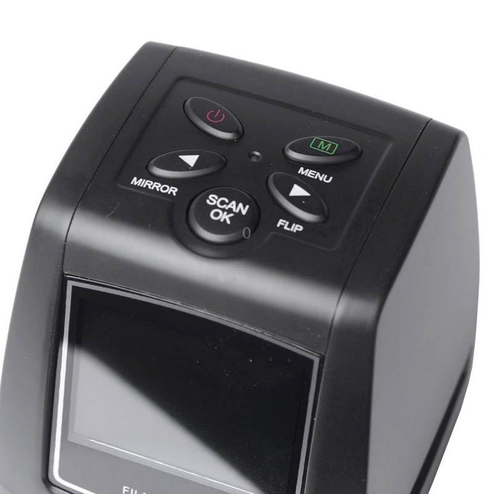 EC718 USB 2.0 35mm 5MP 2.36 inch TFT LCD Screen Film Scanner, Support SD Card