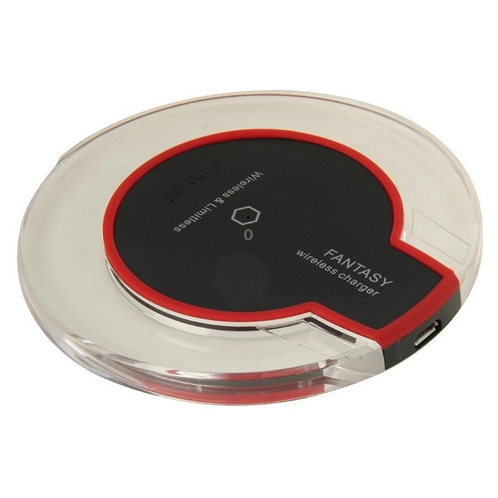 FANTASY Wireless Charger & Wireless Charging Receiver, For Galaxy Note Edge / N915V / N915P / N915T / N915A(Black)