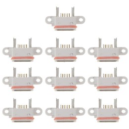 10 PCS Charging Port Dock Connector for Xiaomi Mi 4(White)