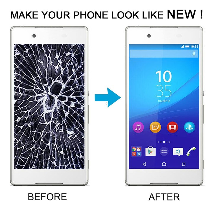 LCD Screen Digitizer Full Assembly with Frame for Sony Xperia M4 Aqua(White)