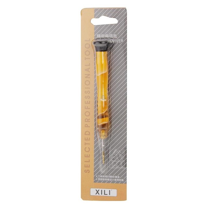 XL-0.8 Embedded Crystal Flower Professional Versatile 0.8 Pentalobe Screwdriver for Mobile Phone / Tablets Repair, Random Color