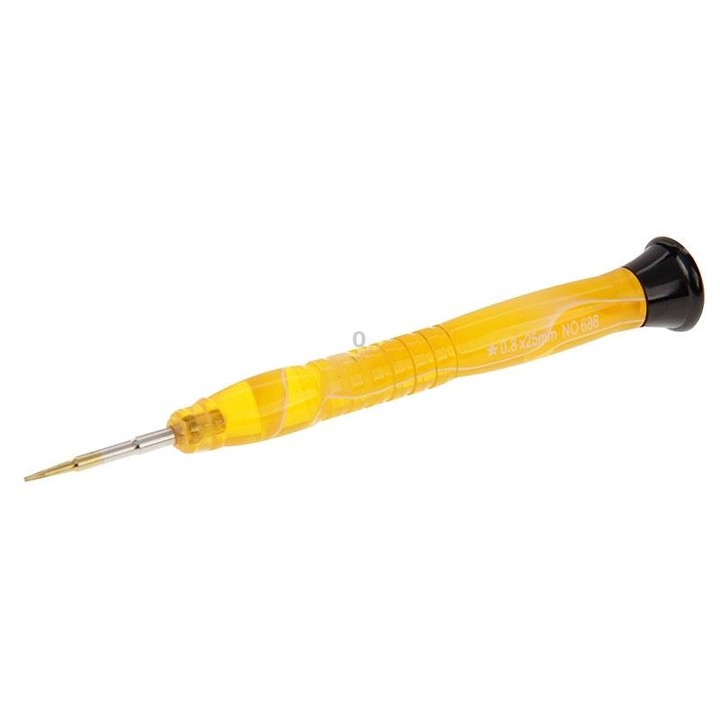 XL-0.8 Embedded Crystal Flower Professional Versatile 0.8 Pentalobe Screwdriver for Mobile Phone / Tablets Repair, Random Color