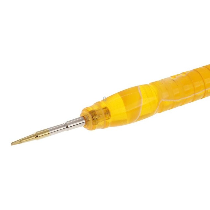 XL-0.8 Embedded Crystal Flower Professional Versatile 0.8 Pentalobe Screwdriver for Mobile Phone / Tablets Repair, Random Color