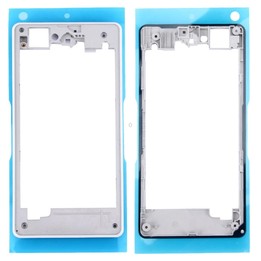 Rear Housing Frame for Sony Xperia Z1 Compact / D5503(White)