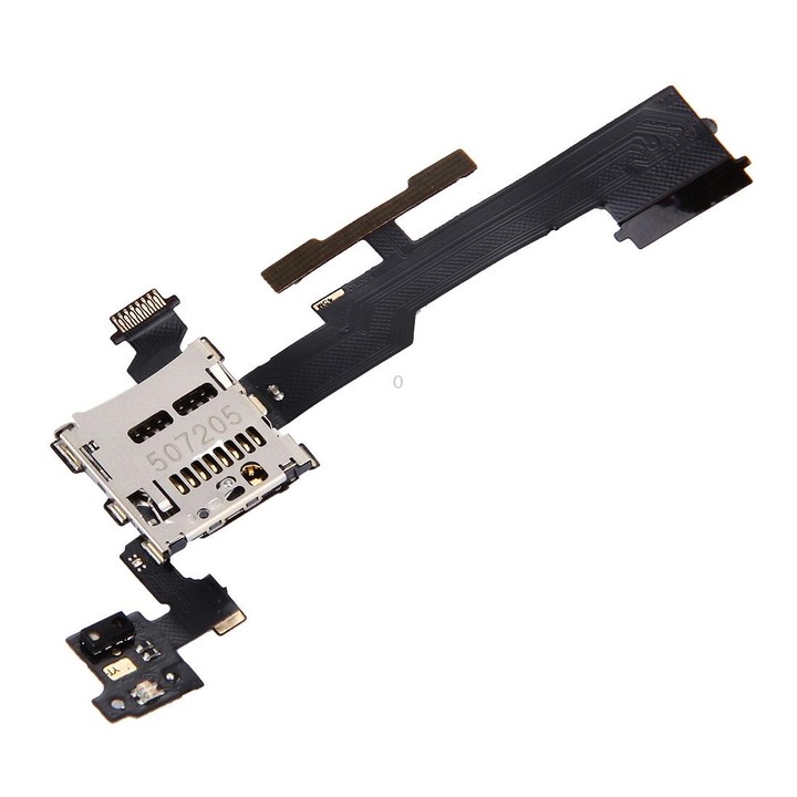 Volume Control Button & SD Memory Card Slot Flex Cable for HTC One M8