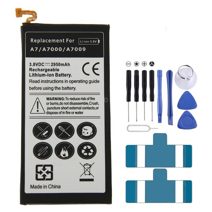 2950mAh High Capacity Rechargeable Li-ion Battery for Galaxy A7 / A700 / A700S