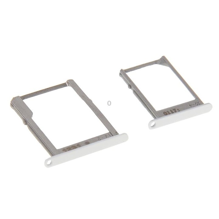 For Galaxy A3 / A300 & A5 / A500 & A7 / A700 SIM Card Tray & Micro SD Card Tray (White)