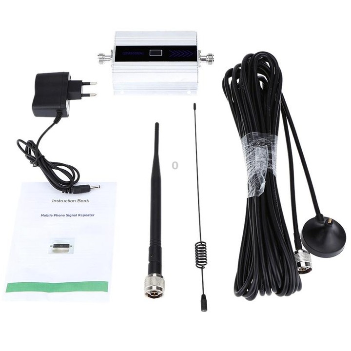 GSM 900MHz Mini Mobile Phone LCD Signal Repeater with Sucker Antenna