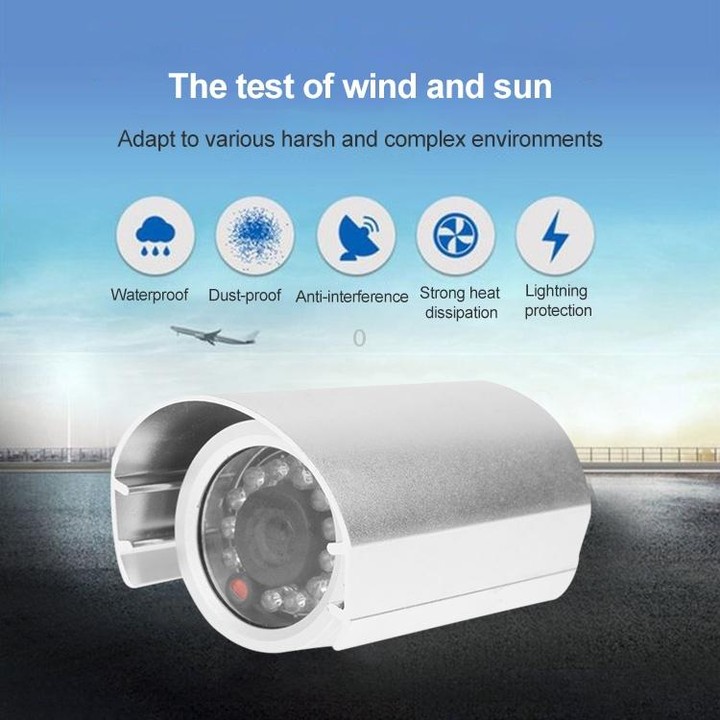 1 / 3 inch Sony 420TVL 6mm Fixed Lens Array LED & Waterproof Color CCD Video Camera without Bracket, IR Distance: 20m