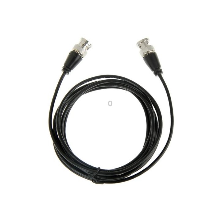 BNC Male to BNC Male Cable for Surveillance Camera, Length: 3m