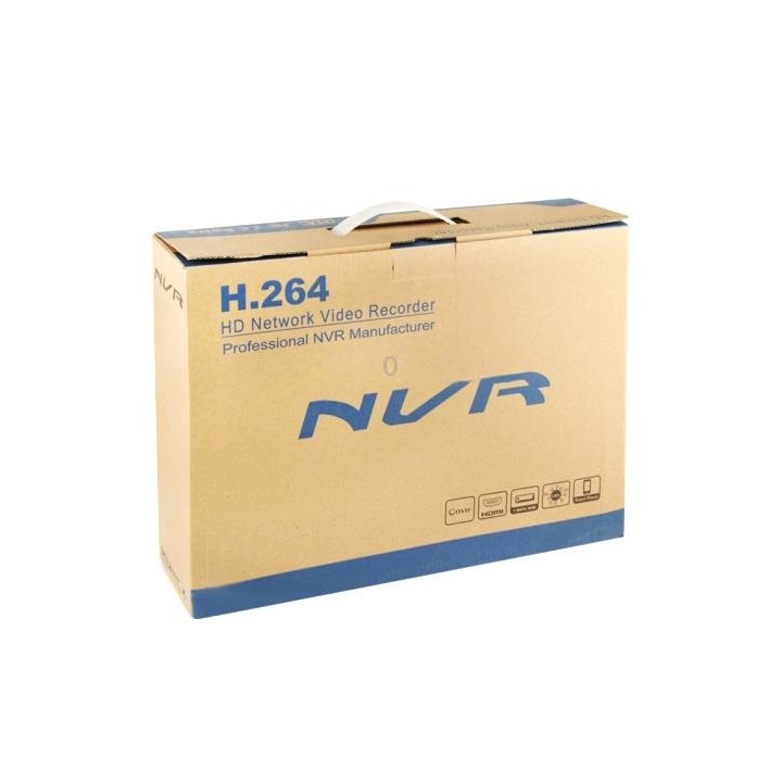 N4/1U-POE 4CH HDD NVR Digital Video Recorder, Support VGA / HDMI / USB
