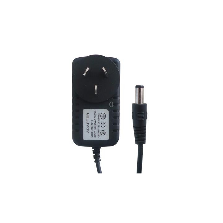 AU Plug AC Adapter 12V 1000mA for CCD Cameras(Black)