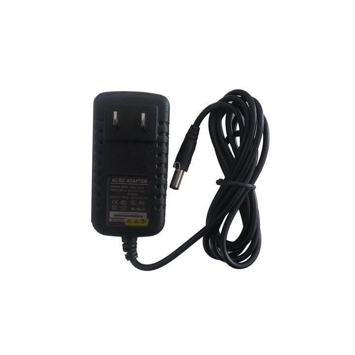 US Plug AC Adapter 12V 1000mA for CCD Cameras(Black)