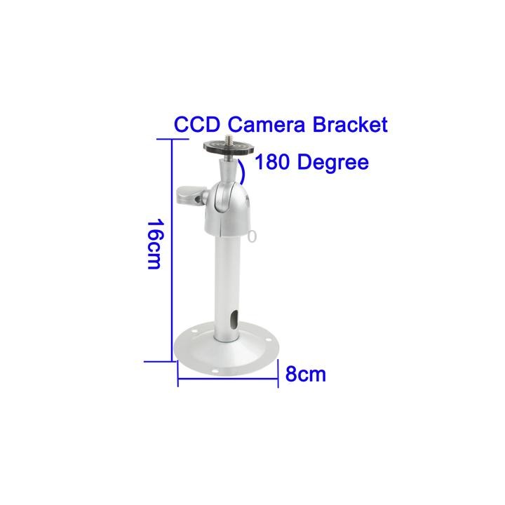 CCD CCTV Camera Mounting Bracket(Silver)