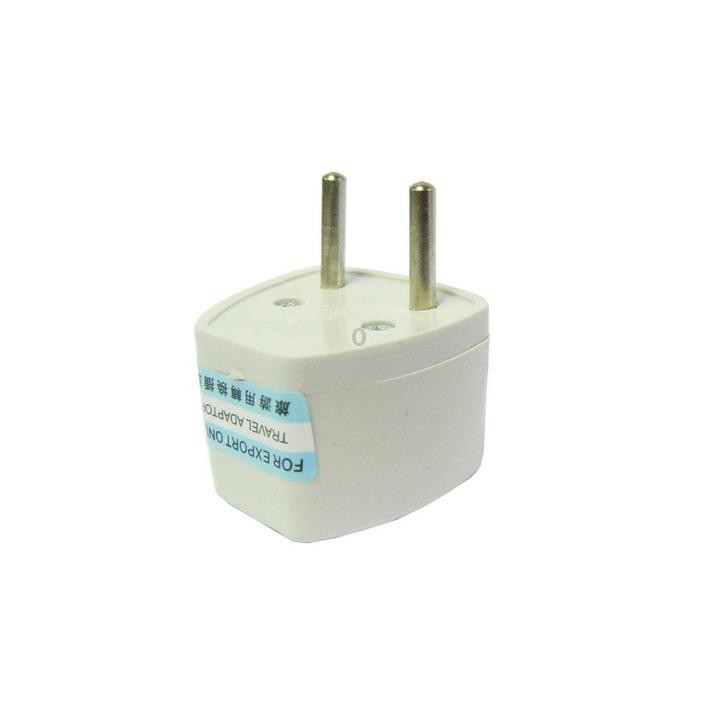 Plug Adapter, Travel Power Adaptor with Europe Socket Plug(White)