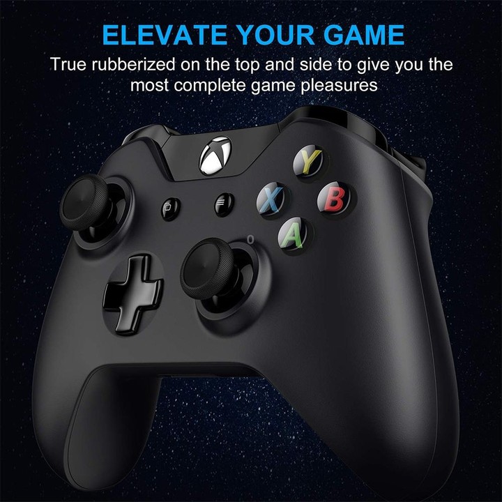 10 PCS Controller Joystick 3D Analog Cap for Xbox One(Black)