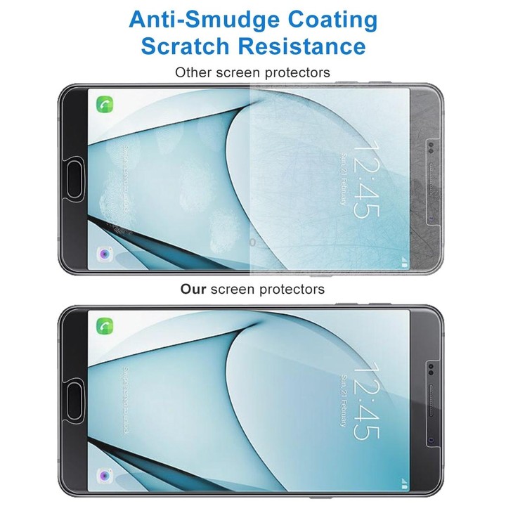 10 PCS 0.26mm 9H 2.5D Tempered Glass Film for Galaxy A9 Pro (2016)