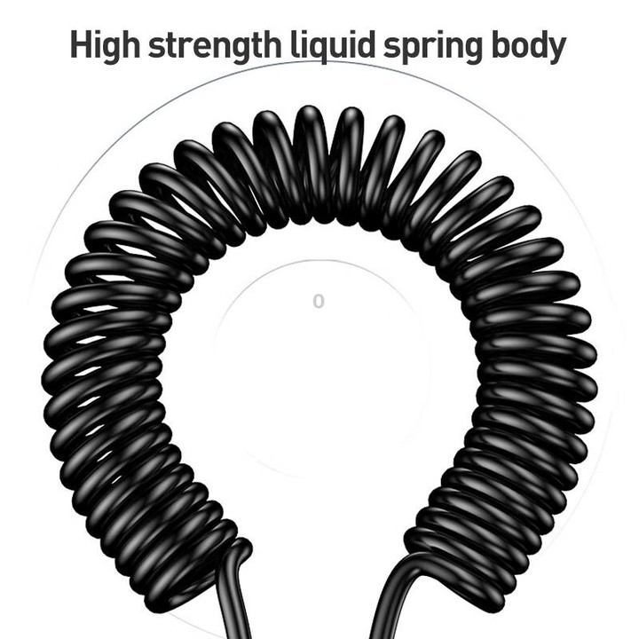 USB-C / Type-C Male to USB-C / Type-C Female Spring Data Cable, Does not Support iOS