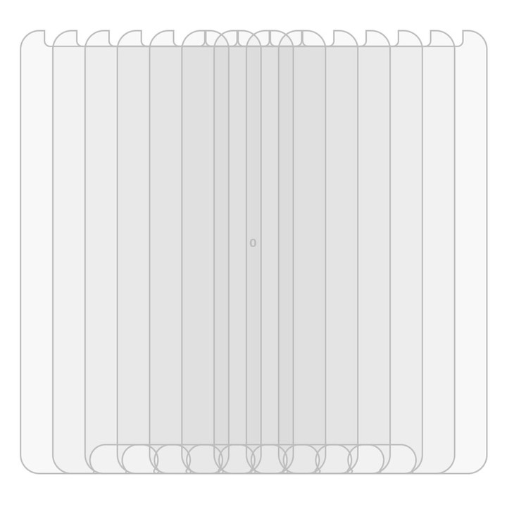 50 PCS For Galaxy A3 (2017) / A320 0.26mm 9H Surface Hardness 2.5D Explosion-proof Tempered Glass Screen Film, No Retail Package