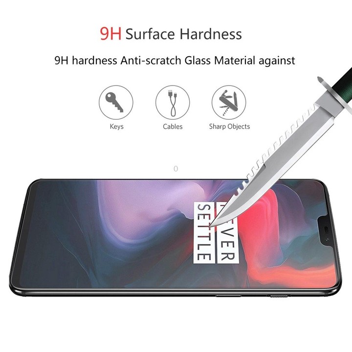 2pcs ENKAY Hat-prince 0.26mm 9H 2.5D Curved Edge Tempered Glass Film for Galaxy A7 2018