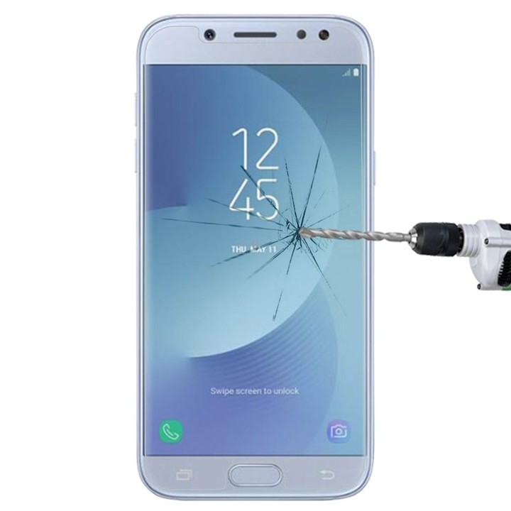 For Galaxy J5 (2017) (EU Version) 0.26mm 9H Surface Hardness 2.5D Explosion-proof Non-full Screen Tempered Glass Screen Film