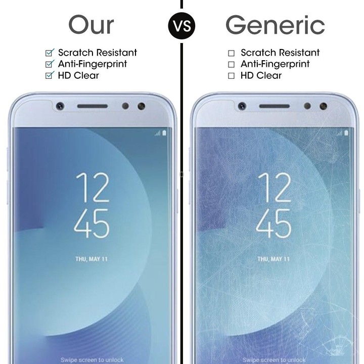 For Galaxy J5 (2017) (EU Version) 0.26mm 9H Surface Hardness 2.5D Explosion-proof Non-full Screen Tempered Glass Screen Film