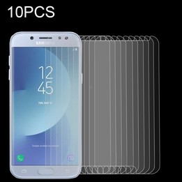 10 PCS For Galaxy J5 (2017) (EU Version) 0.26mm 9H Surface Hardness 2.5D Explosion-proof Non-full Screen Tempered Glass Screen F