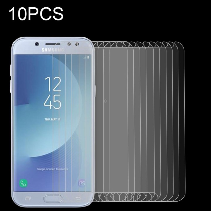 10 PCS For Galaxy J5 (2017) (EU Version) 0.26mm 9H Surface Hardness 2.5D Explosion-proof Non-full Screen Tempered Glass Screen F