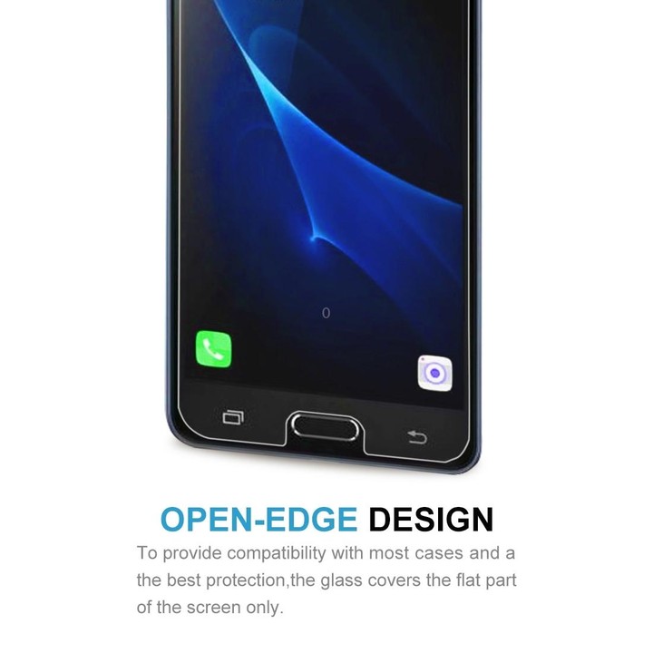 10 PCS for Galaxy J3 (2017) (EU Version) 0.26mm 9H Surface Hardness 2.5D Explosion-proof Non-full Screen Tempered Glass Screen F