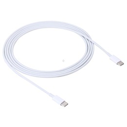2m 2A USB-C / Type-C 3.1 Male to USB-C / Type-C 3.1 Male Adapter Cable(White)