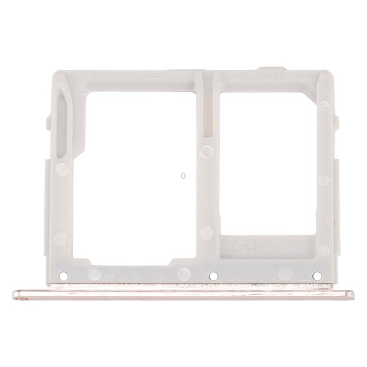 For Galaxy C7 Pro / C7010 & C5 Pro / C5010 SIM Card Tray + SIM / Micro SD Card Tray (Gold)