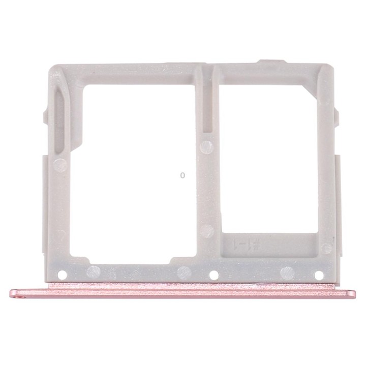 For Galaxy C7 Pro / C7010 & C5 Pro / C5010 SIM Card Tray + SIM / Micro SD Card Tray (Rose Gold)