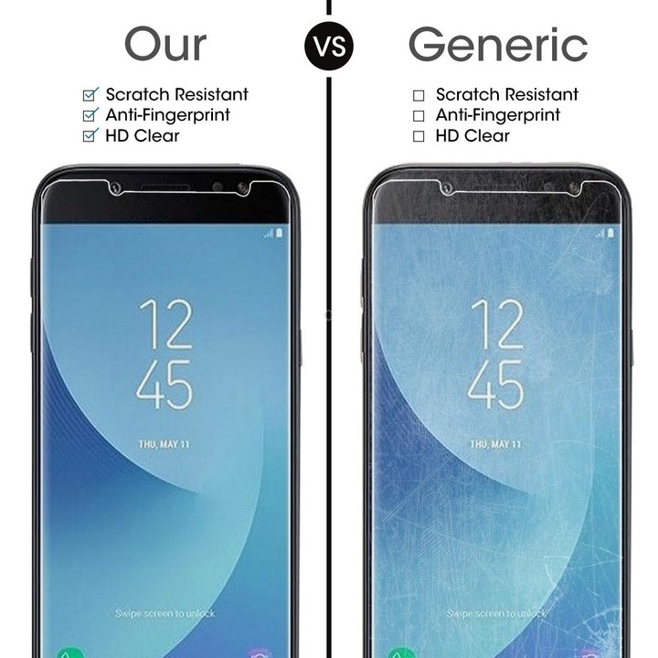 100 PCS 0.26mm 9H 2.5D Tempered Glass Film for Galaxy J4 (2018)