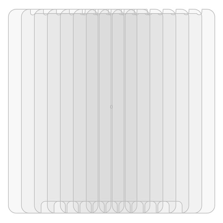 50 PCS 0.26mm 9H 2.5D Tempered Glass Film for Galaxy J4 (2018) , No Retail Package