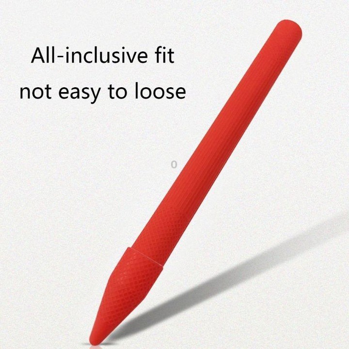 Stylus Pen Silica Gel Protective Case for Microsoft Surface Pro 5 / 6 (Red)