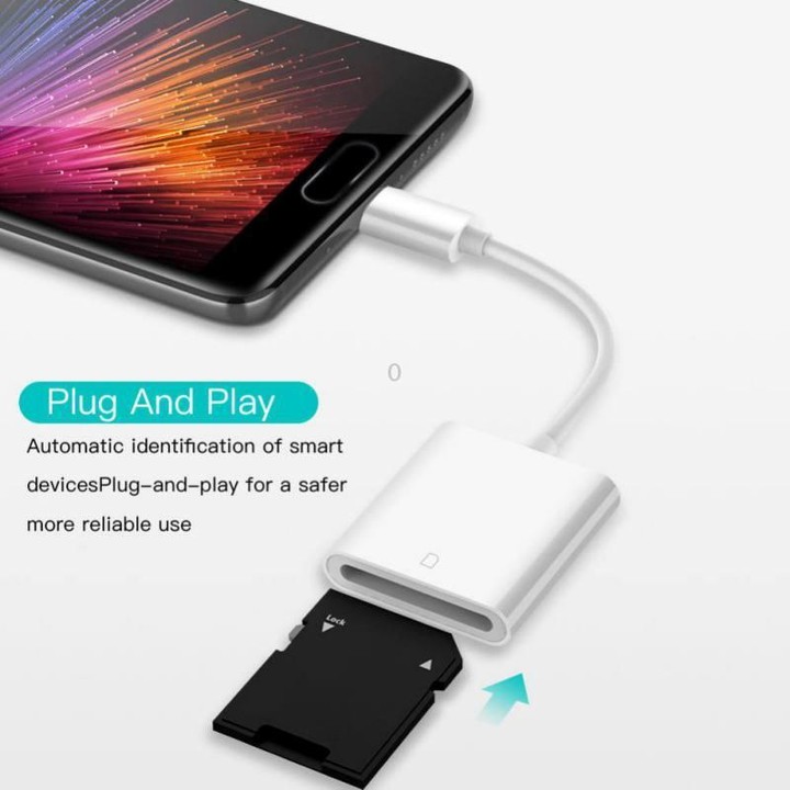 USB-C / Type-C to SD Card Camera Reader Adapter