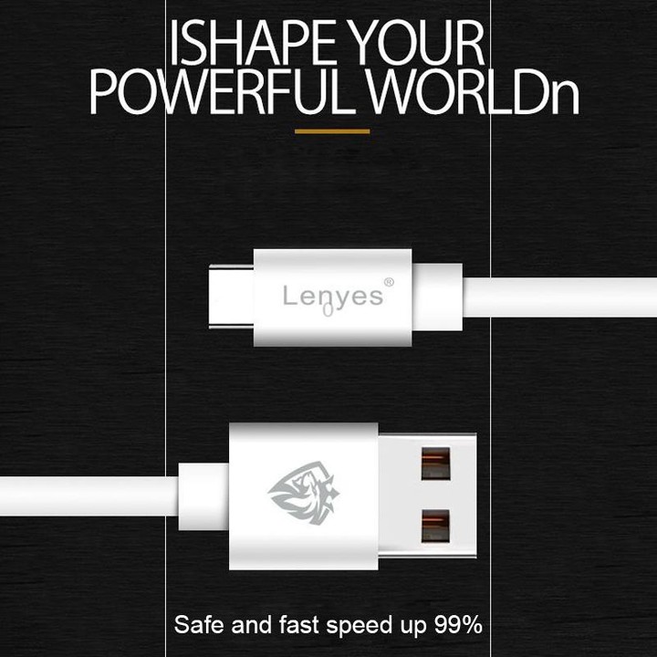 Lenyes LC701 2m 2.0A Output USB to Micro USB PVC Data Sync Fast Charging Cable