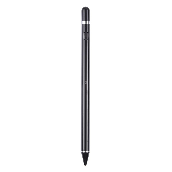 Long Universal Rechargeable Capacitive Touch Screen Stylus Pen with 2.3mm Superfine Metal Nib for iPhone, iPad, Samsung, and Oth