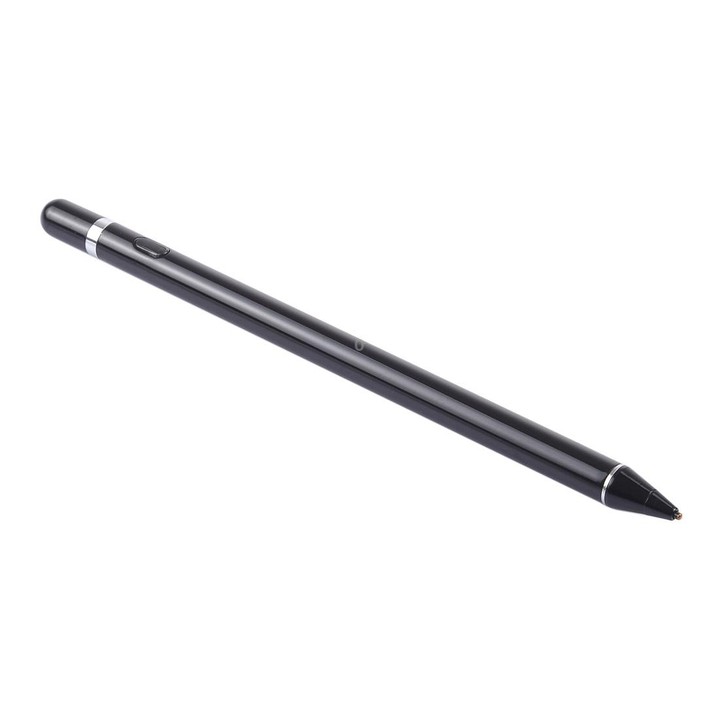 Long Universal Rechargeable Capacitive Touch Screen Stylus Pen with 2.3mm Superfine Metal Nib for iPhone, iPad, Samsung, and Oth
