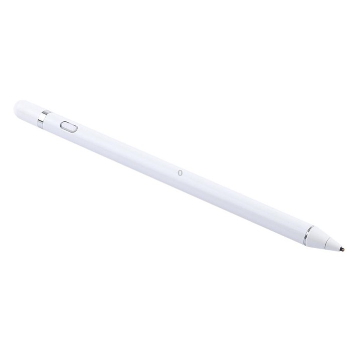 Long Universal Rechargeable Capacitive Touch Screen Stylus Pen with 2.3mm Superfine Metal Nib for iPhone, iPad, Samsung, and Oth