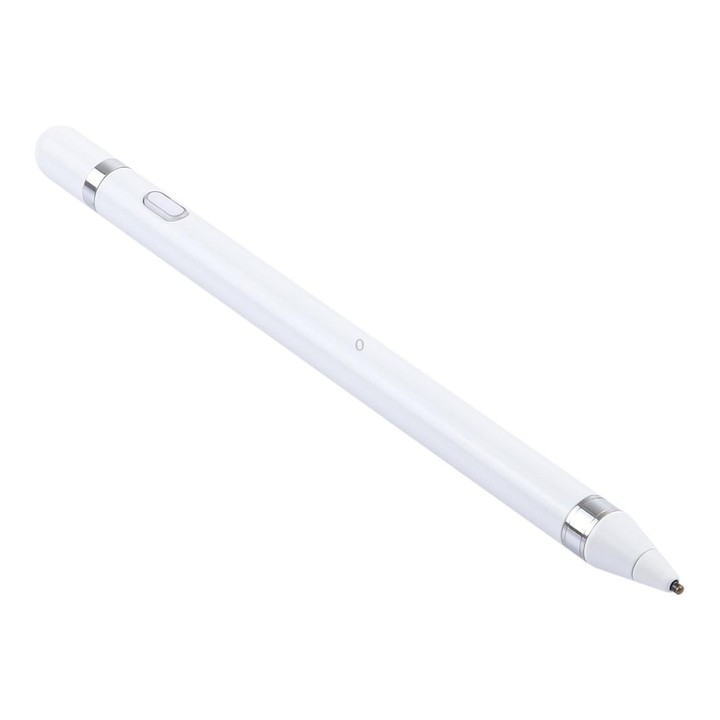 Short Universal Rechargeable Capacitive Touch Screen Stylus Pen with 2.3mm Superfine Metal Nib, For iPhone, iPad, Samsung, and O