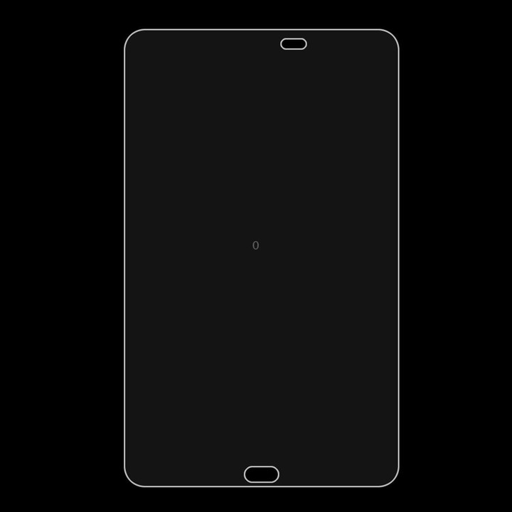 For Galaxy Tab A 10.1 (2016) / P580 / P585 0.26mm 9H Surface Hardness 2.5D Explosion-proof Tempered Glass Screen Film