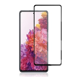mocolo 0.33mm 9H 2.5D Full Glue Silk Print Tempered Glass Film for Samsung Galaxy S20 FE 5G, Support Fingerprint Unlock(Black)