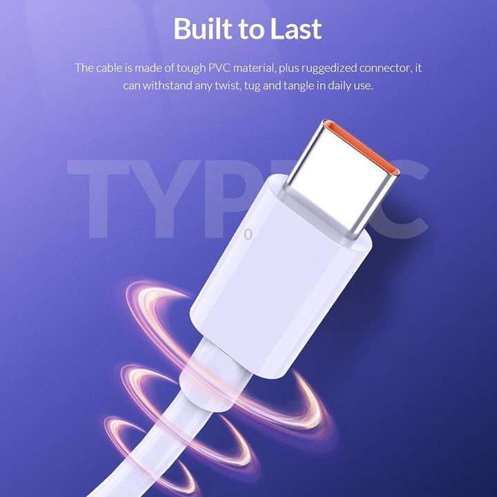6A USB3.0 Male to USB-C / Type-C Male Data Cable, Cable Length: 1m