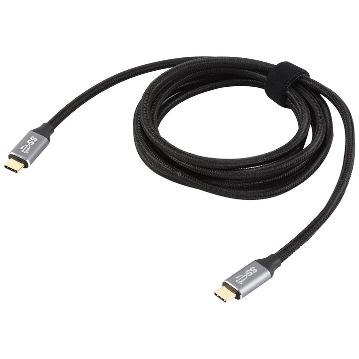 USB-C / Type-C Male to USB-C / Type-C Male Transmission Data Charging Cable, Cable Length: 2m