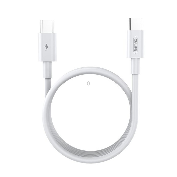 REMAX Marlik Series RC-175c PD 100W USB-C / Type-C to USB-C / Type-C Interface Fast Charging Data Cable, Cable Length: 1m (White